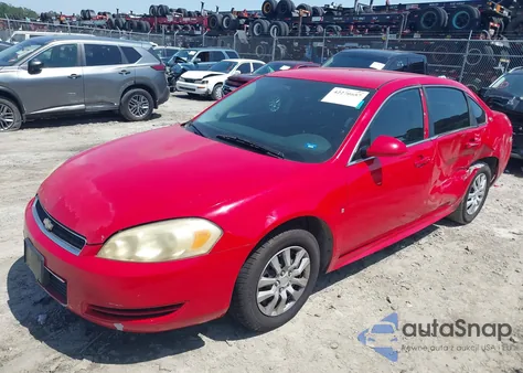 2009 Chevrolet Impala Police из США, поврежденный, VIN 2G1WS57M291264194